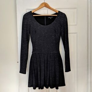 Aritzia - Talula Navy Long Sleeve Dress - Size 2